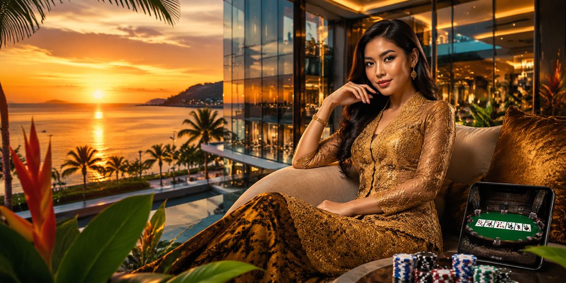 Permainan poker kebaya di Kota Kinabalu Sabah Malaysia