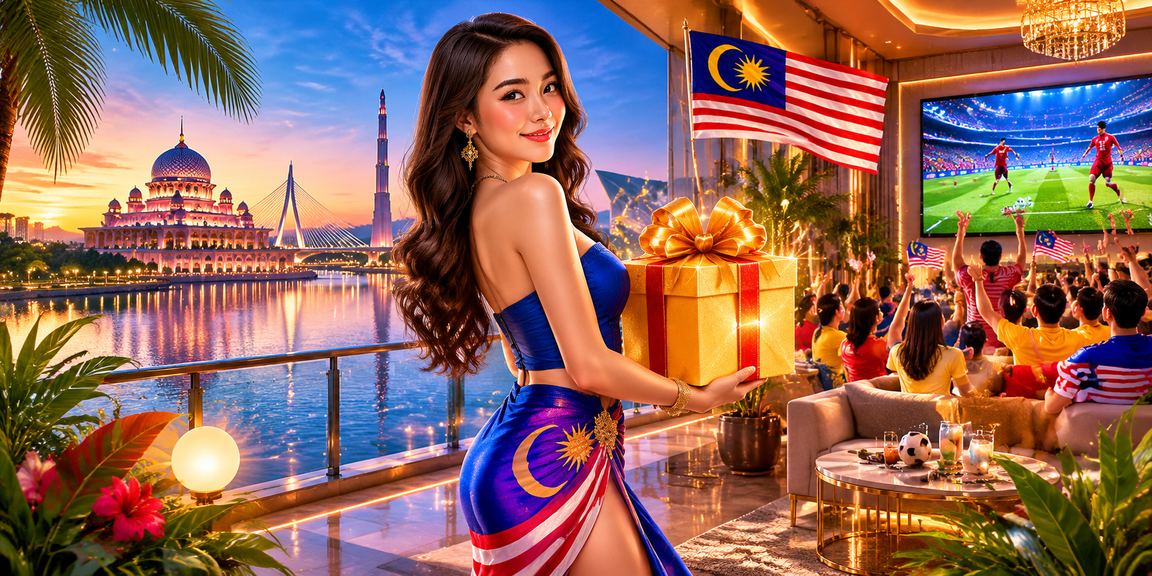 Suasana kasino hiburan gaya Melayu di Putrajaya Malaysia
